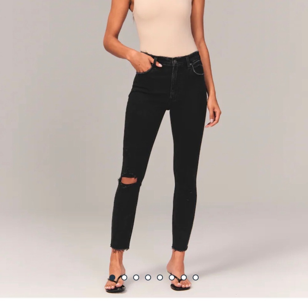 Abercrombie & Fitch Black Skinny Jeans